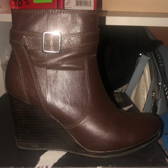 Wedge boots - Picture 1 of 6